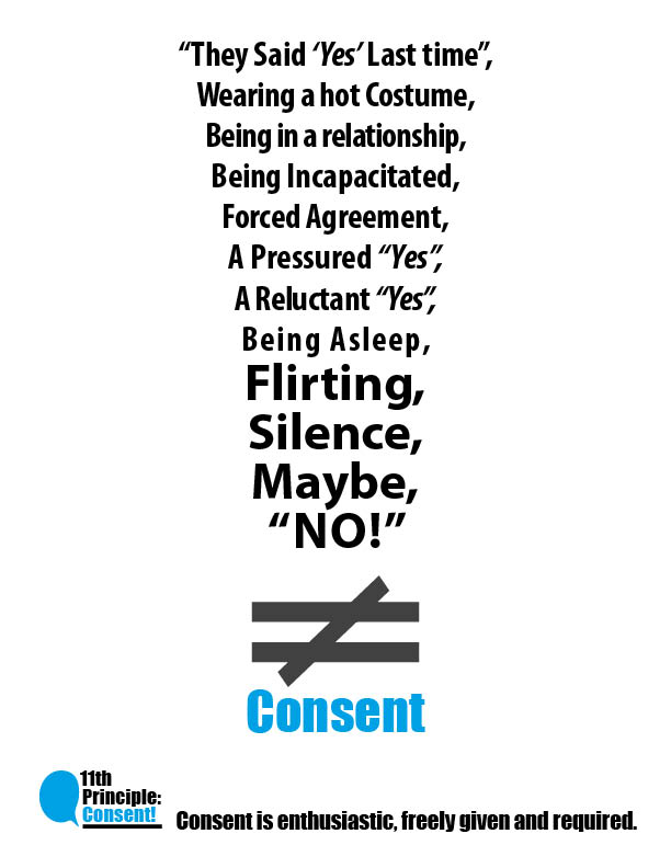 Does not equal consent